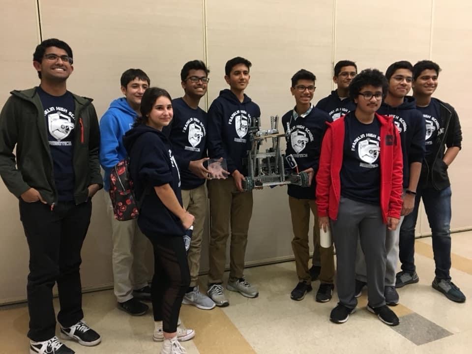 Franklin High School Robotics Team Group Photo